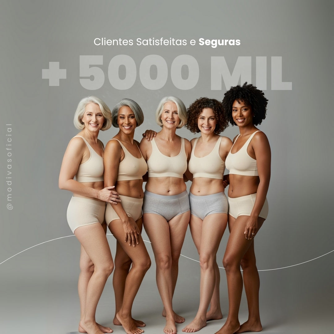 Calcinha Comfort Antivazamento Para Incontinência Urinária - Conforto e Proteção o dia todo!