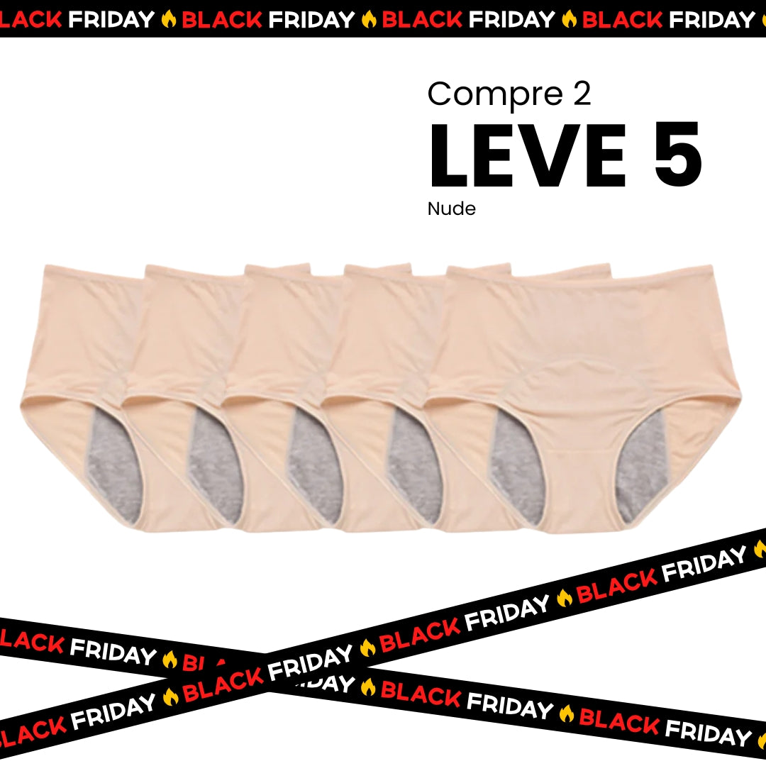 Calcinha Comfort Antivazamento Para Incontinência Urinária - Conforto e Proteção o dia todo!