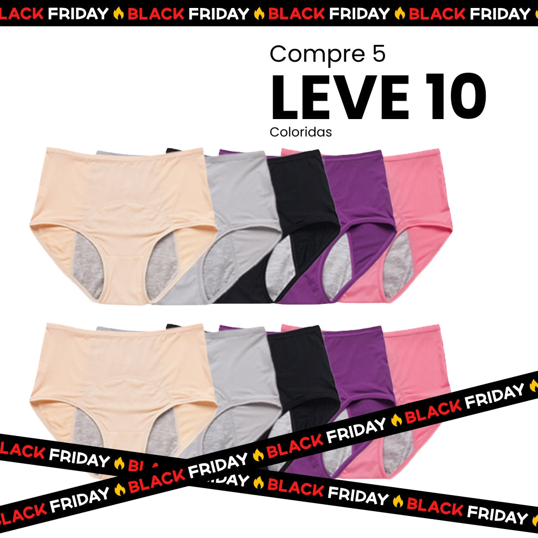 Calcinha Comfort Antivazamento Para Incontinência Urinária - Conforto e Proteção o dia todo!