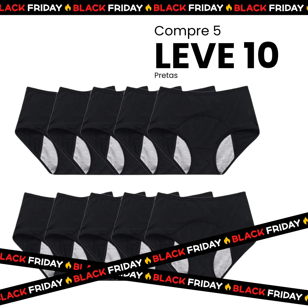 Calcinha Comfort Antivazamento Para Incontinência Urinária - Conforto e Proteção o dia todo!